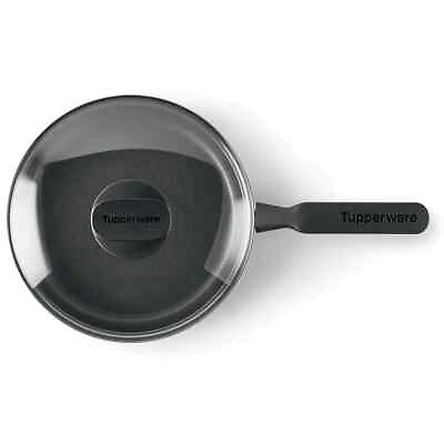 #ad Tupperware Daily Universal Cookware 9 ½ 24 cm Nonstick Frypan with Glass Cover $75.00