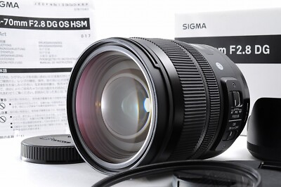#ad #ad SIGMA 24 70mm F 2.8 DG OS HSM Art 017 Lens for Canon EF mount Original Box F2.8 $889.99