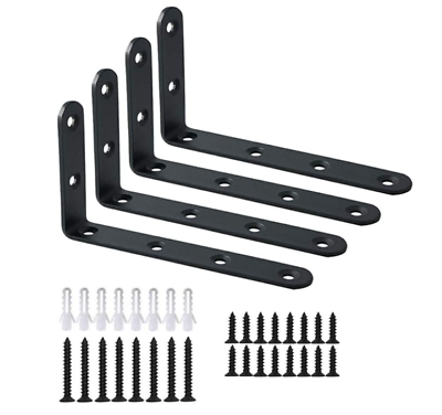 #ad Floating Shelf Brackets Metal Wall Mount Hidden Invisible Heavy Duty Support Set $14.99