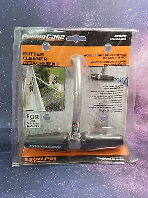 #ad Power Care AP31052 3300 Max PSI Gutter Cleaner Pressure Washer Attachment New $19.99