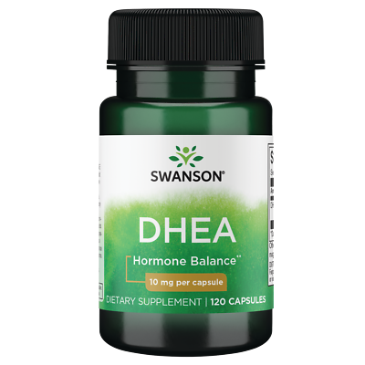 #ad Swanson DHEA dehydroepiandrosterone Capsules 10 mg 120 Count $7.44