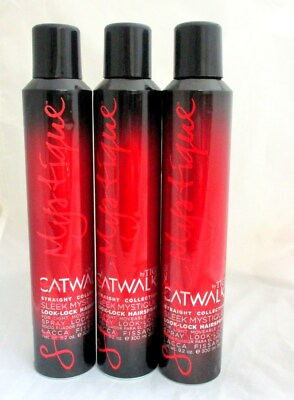 #ad Tigi Catwalk Sleek Mystique Look Lock Hairspray 9.2 oz 3 Pack Dented $24.99