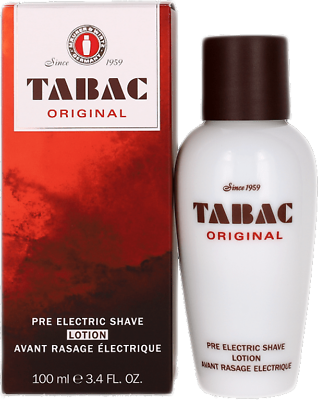 #ad Tabac Original By Maurer amp;Wirtz For Men Pre Electric Shave Lotion Splash 3.4 New $17.27