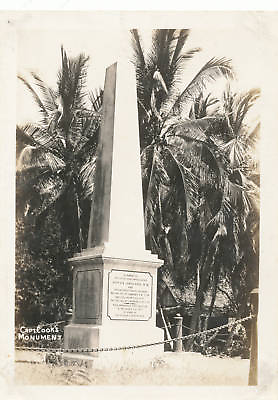 #ad Captain Cooks Monument closeup 1920s Hawaii 5x7 Photo $5.99