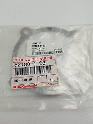 #ad Kawasaki 92180 1128. OEM Shim. Fast shipping C $9.95