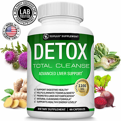 #ad Liver Cleanse Detox Colon amp; Repair Formula 22 Herbs Support 5 Days Fast Acting $19.97