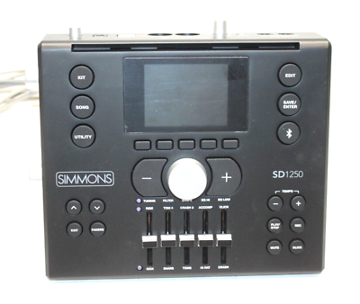 #ad Simmons Model SD1250 Electronic Drum Module With Harness #R3609 $256.19