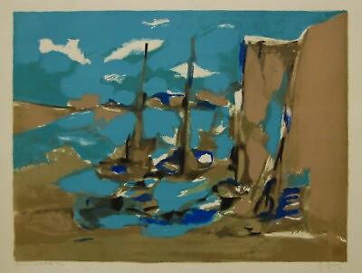 #ad MARCEL MOULY Amsterdam 1980 Signed Lithograph LTD ED COA Unframed Signed Book $855.00