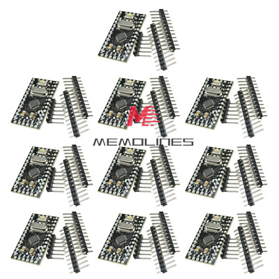 #ad 10PCS Pro Mini DC5V 16M Atmega168 Module For Arduino Nano Replace Atmega328 Kit $73.71