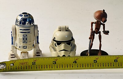 #ad Disney Lucas Films Star Wars Figurines PVC Miniature Toy Action Figures Lot $19.99