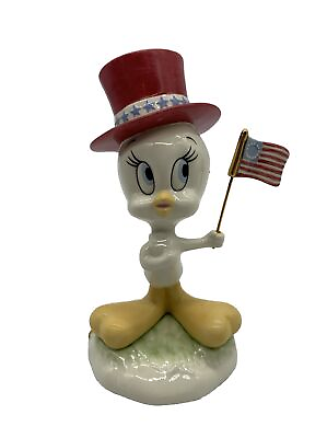 #ad Lenox Porcelain All American Tweety Figurine Warner Bros. Patriotic July 4th s05 $199.99