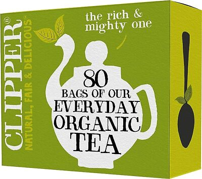 #ad Clipper Clipper Organic Everyday Tea 80 bags 4 Pack GBP 18.75