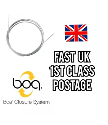 #ad BOA Ironsteel mersey Iron Steel m4 s3 repair Lace Wire kit replacement boa shoe GBP 9.97