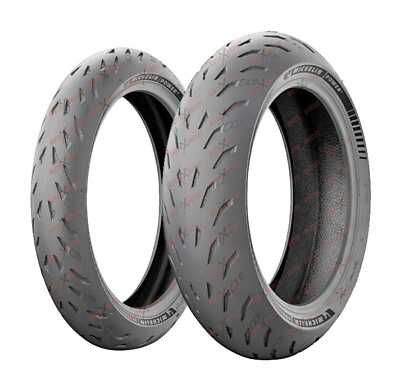 #ad Michelin Power 5 190 50ZR17 120 70ZR17 Front Rear Motorcycle Tire Set $418.98