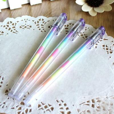 #ad 6 Rainbow Colour Stationery Refill Ink Highlighters Great DIY Pen Gel NEW. $0.99