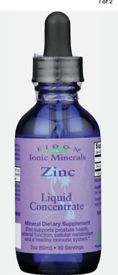 #ad Eidon Ionic Minerals Zinc Liquid Concentrate 7.5 mg 2 oz Liq $18.99