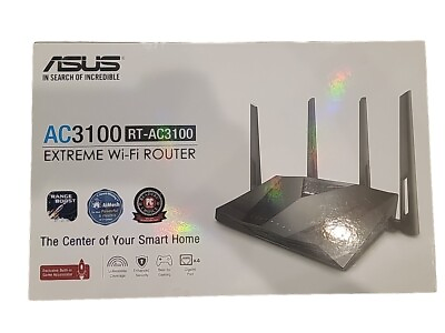 #ad Asus RT AC3100 Dual Band Wi Fi Router $25.00