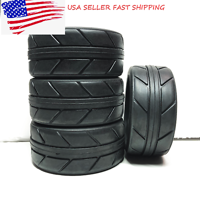 #ad 4PCS 28MM 1 10 On Road RC Car Tires With Foams Can be used for 26mm wheels $11.99