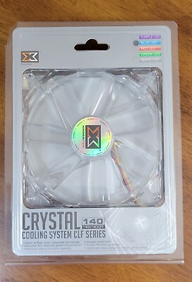 Xigmatek Crystal Cooling System CLF Series Fan CLF F1451 140×140×25. $20.00