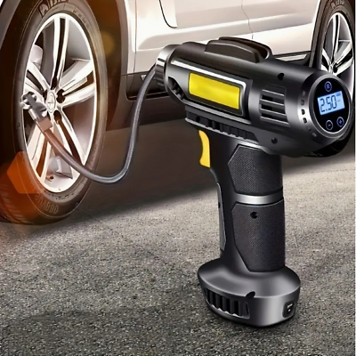 #ad Portable Air Compressor: 150PSI Corded Car Tire Inflator Pump Pressure Gauge 12V $18.99