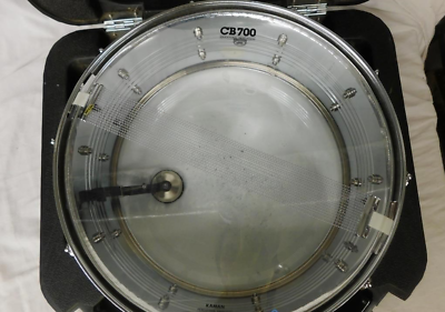 #ad Kaman CB 700 Vintage Chrome Snare Drum Original Hardshell Case $48.00