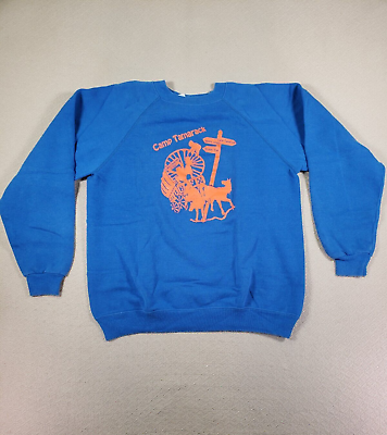 #ad Vintage Oregon Camp Tamarack Sweater Mens Large Sweatshirt Pullover Made In USA $17.47