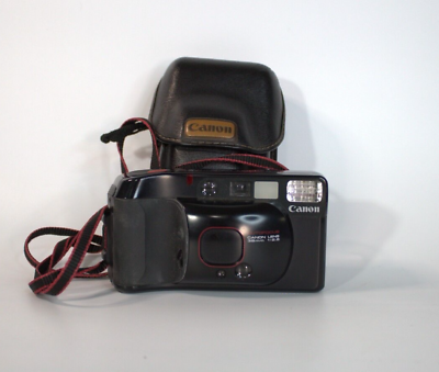 #ad VTG 1986 Canon Auto Boy 3 Sure Shot Supreme AF 35 38mm 1:2.8 W Case Tested $150.00