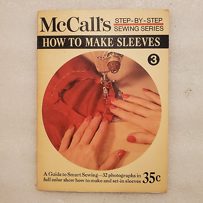 #ad Sewing Guide McCall#x27;s How to Make Sleeves 1967 #3 Step by Step Series $11.99