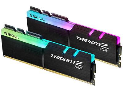 #ad G.SKILL Trident Z RGB For AMD 16GB 2 x 8GB 288 Pin DDR4 SDRAM DDR4 3200 PC4 $59.99