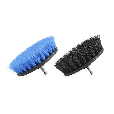 #ad 5quot; Bristle Brushes 2 Pack Medium and Hard Bristle Cleaning Brush $19.88