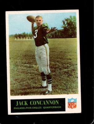 #ad 1965 PHILADELPHIA #131 JACK CONCANNON EX RC EAGLES NICELY CENTERED *X69546 $5.25