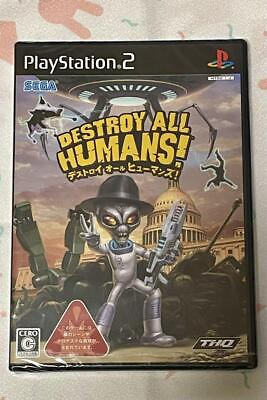 #ad Destroy All Humans Playstation2 PS2 Japanese Ver $167.83