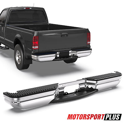 #ad Chrome Rear Step Bumper Assembly For 1997 2004 Ford F150 1997 99 F250 StyleSide $249.95