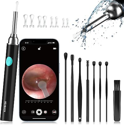 #ad LED Ear Wax Cleaner Ear Camera Otoscope with Light Cleaner Removal Kit Gift $14.99