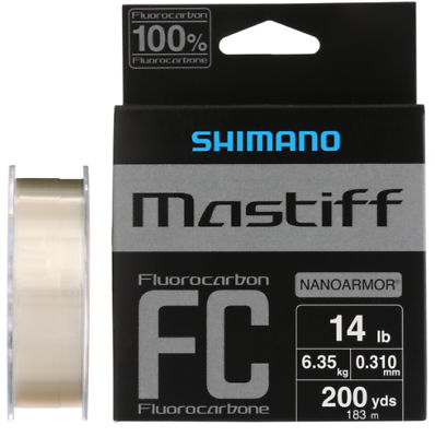 #ad Shimano Mastiff FC Fluorocarbon Line $22.99