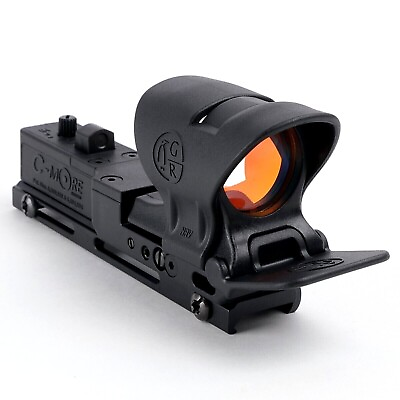 #ad C MORE Adjustable Red Dot Reflex Sight Optics Scope Railway Tactical Scope USA $42.99