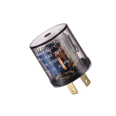 #ad For 2 Pin Variable Car LED Turn Signal Light Flasher Relay EF32 20 Amps 12V $8.79