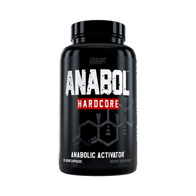 #ad Nutrex Research Anabol Hardcore Muscle Builder And Hardening Agent 60 Caps $27.99