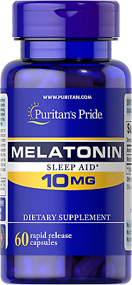 #ad Super Strength Melatonin 10Mg Rapid Release Capsules 60 Count $4.30
