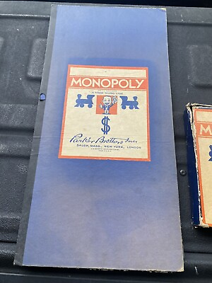 #ad Vintage Parker Brothers Monopoly Board Game 1935 READ DESCRIPTION $190.00