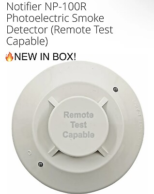 #ad 🔥NEW🔥HONEYWELL NOTIFIER NP 100R PHOTOELECTRIC DUCT REMOTE TEST SMOKE DETECTOR $349.99