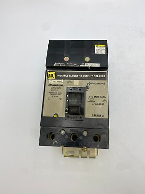 #ad Square D Q232125 I Line Circuit Breaker 125A 3P 240V Used Black 3 Pole 125 Amp $215.00