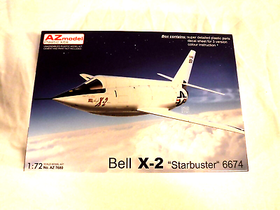 #ad 1:72 AZ Models USAF Bell X 2 Starbuster 6674 Powered Flight # 7680 $24.95