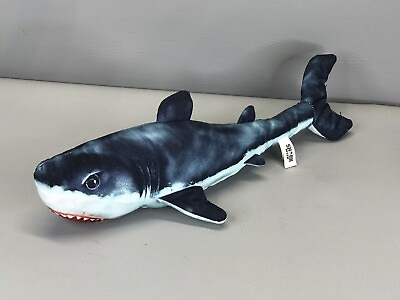 #ad Discovery Shark Week Photo Real Stuffed Plush Toy $10.99