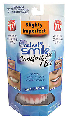 #ad Instant Smile Comfort Fit Flex Slightly Imperfect Bright White $20.99