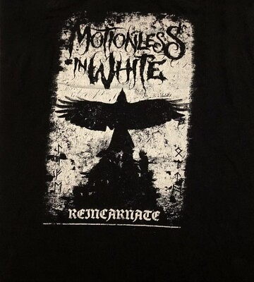 #ad Motionless In White Band Men T shirt Black cool shirt new $21.99