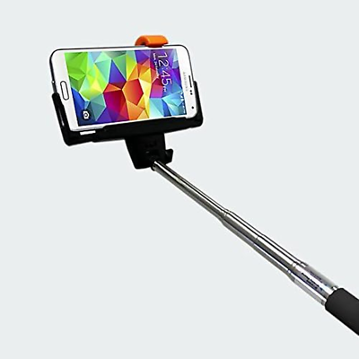 #ad Bluetooth Monopod Selfie Stick Black $18.74
