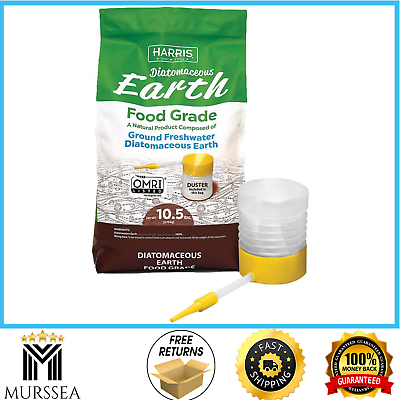 #ad 10.5 lbs. Diatomaceous Earth Food Grade with Powder Duster Applicator $28.95