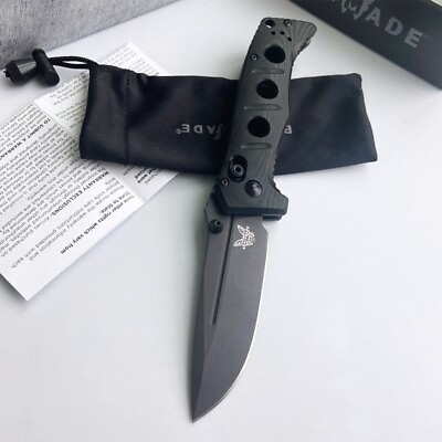 #ad Axis New Mini Benchmade Classic Black Adamas Folding Knife 273GY 1 $209.63
