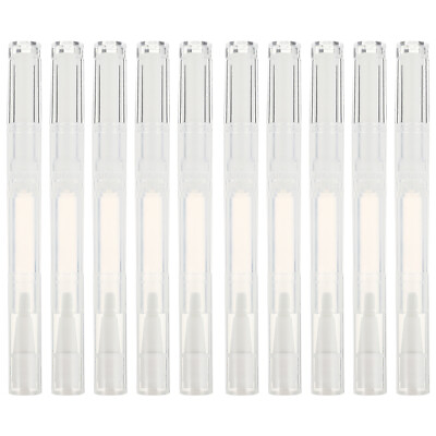 #ad 10pcs Empty Cuticle Oil Pen Empty Lip Gloss Tubes Refillable Cosmetic Containers $12.45
